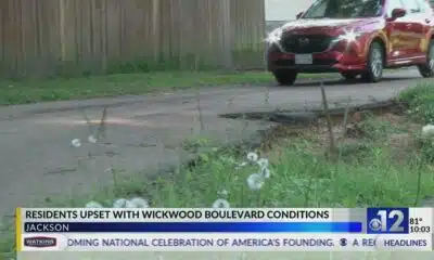 Residents concerned about road erosion in Jackson neighborhood