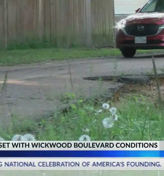 Residents concerned about road erosion in Jackson neighborhood