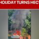 Hectic holiday: two boats explode, a crash at a parade, and a shooting at a July 4th party