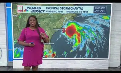 Tracking the Tropics: Latest on Tropical Storm Chantal