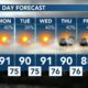 FIRST ALERT: Latest on Tropical Storm Chantal and weekday forecast (7/7/2025)