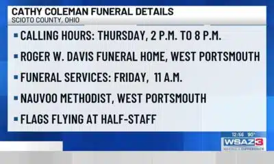 Cathy Coleman funeral details