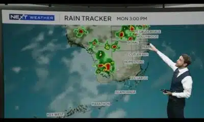 South Florida will see scattered afternoon showers and thunderstorms
