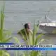 Man swims to shore after boat trouble