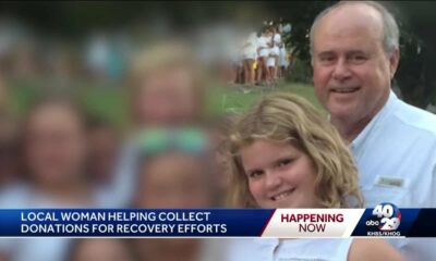 Local woman helping collect donations for recovery efforts