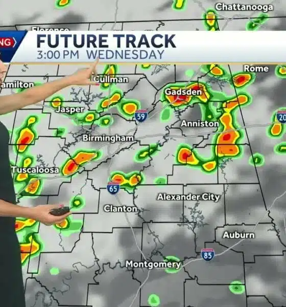 Heavy downpours expected through the week