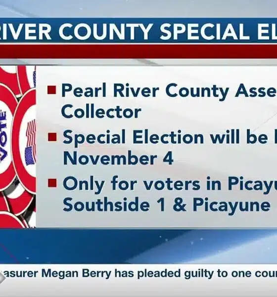 Special election set after two illegal votes in Pearl River County tax assessor race