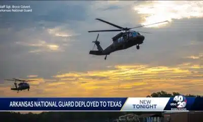 Arkansas National Guard deployed to Texas to assist in flooding response