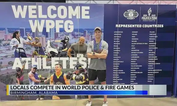 Mobile first responders bring home medals from World Police and Fire Games