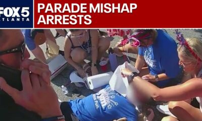 Dunwoody Police body cam shows Fourth parade mishap | FOX 5 News
