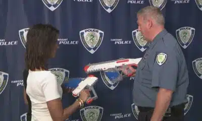 Police warn toy gel blaster guns lead to danger