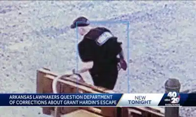 Grant Hardin used black marker & soup can to create disguise that allowed his escape