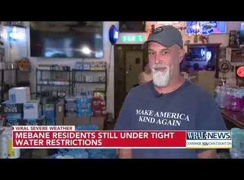 Mebane residents still under tight water restrictions