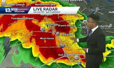 Tracking Storms: A few storms linger overnight, with more heat in Alabama's Weather Forecast Sunday
