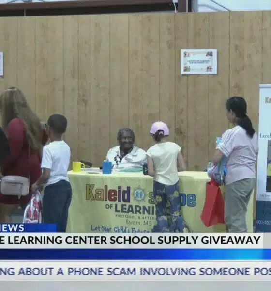 Kaleidoscope Learning Center hosts school supply giveaway