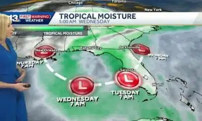 High heat & spotty shower chances grow over the week