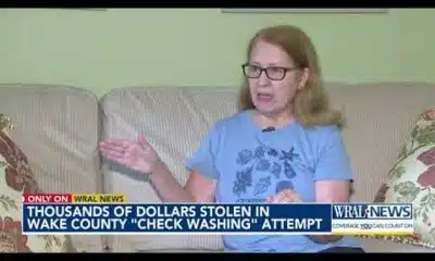 Woman almost loses thousands of dollars in check washing crime
