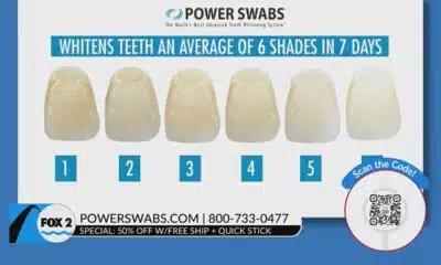 Get 50% off teeth whitening with Power Swabs