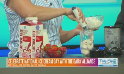 How to make a homemade strawberry milkshake