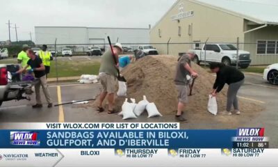 Sandbag locations open ahead of tropical weather