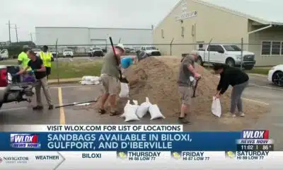 Sandbag locations open ahead of tropical weather