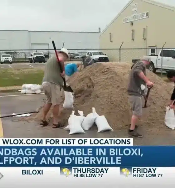 Sandbag locations open ahead of tropical weather