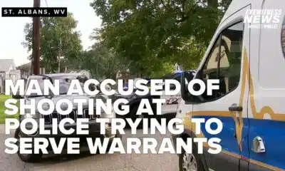 Man accused of shooting at police who were trying to serve warrants in murder investigation