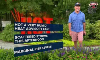 Staying muggy with storm chances increasing the rest of the week