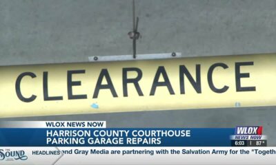 Steps being taken to reopen parking garage at Harrison County Courthouse