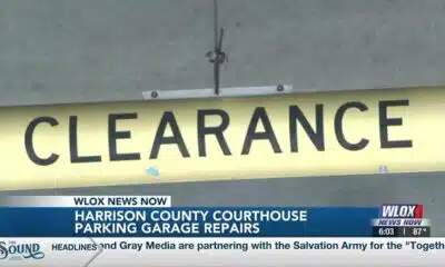 Steps being taken to reopen parking garage at Harrison County Courthouse