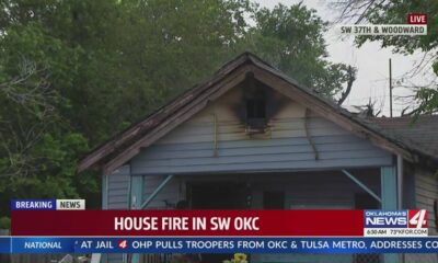 No injuries reported in SW Oklahoma City house fire