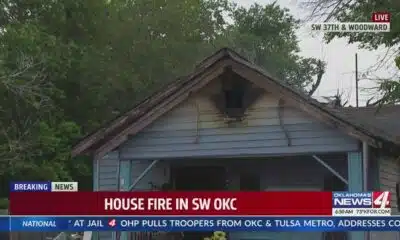 No injuries reported in SW Oklahoma City house fire