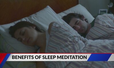 Guided meditation can enhance quality of sleep