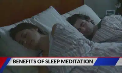 Guided meditation can enhance quality of sleep