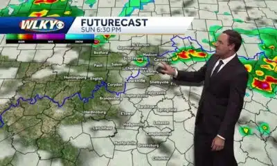 Few more heavy downpours possible Sunday