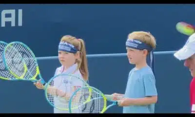Hundreds of children learn about tennis at Kids Day at DC Citi Open | NBC4 Washington
