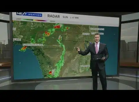 South Florida 6:30 p.m. Weather Forecast 7/20/2025