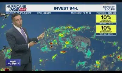 Tropics Update: Area of interest in the Atlantic: 94-L