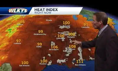 Big time heat headed our way...