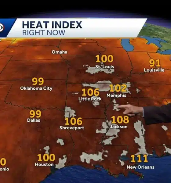 Big time heat headed our way...