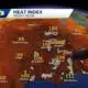 Big time heat headed our way...