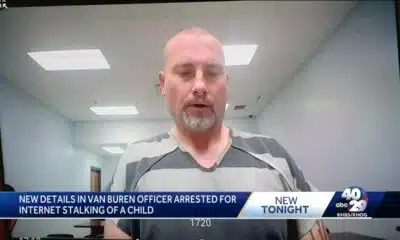 Prosecutors say Van Buren officer tried to meet with 14-year-old girl for sex