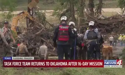 Task force team returns to Oklahoma after 16-day mission