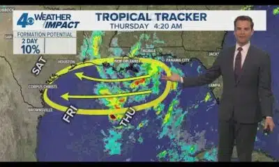 Tropical Update: Disturbance brings heavy showers to northern Gulf