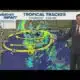 Tropical Update: Disturbance brings heavy showers to northern Gulf
