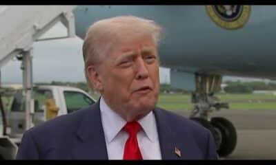 Trump goes to Scotland for "working visit" as DOJ wraps up Ghislaine Maxwell questioning