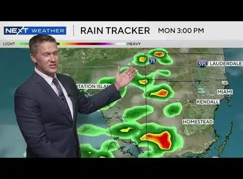 Sunday ends dry and hazy before South Florida's work week begins with moisture and possibly showers