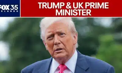LIVE: President Trump greets UK Prime Minister Keir Starmer in Scotland