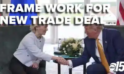U.S. and European union have struck a trade deal in Scotland