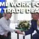 U.S. and European union have struck a trade deal in Scotland